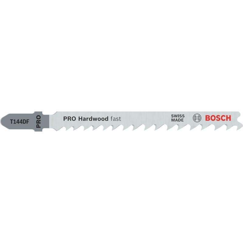 Bosch Professional 25 x Lame per seghetto alternativo T 144 DF Speed for Hard Wood (per Legno duro, straight cut, accessorio Seghetto alternativo)