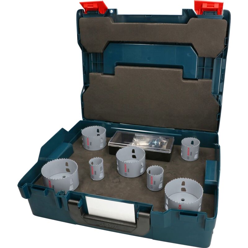 Bosch Pro Power Change Plus Lot de 13 scies cloches matériaux Boxx pour bois tendrecloison sècheØ 32415173768386