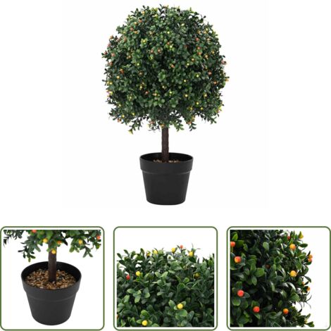 Bosco Artificiale -  Palla di Bosso Verde 35 x 35 x 50 cm Plastica