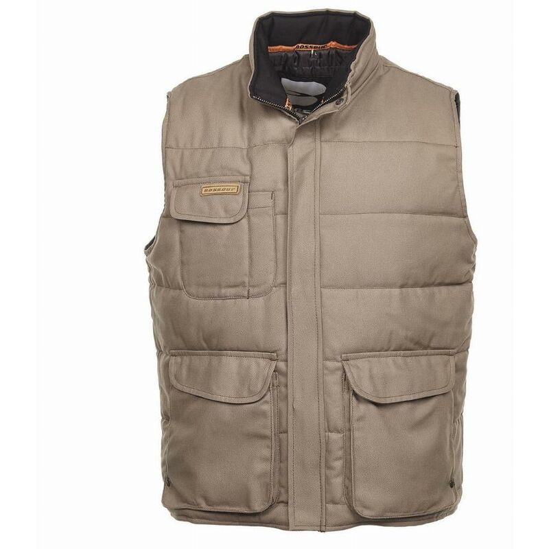 BOSSEUR Gilet Heritage Cold - Nocciola - Taglia M