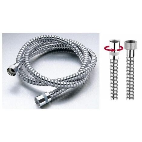 BOSSINI Laccio Doccia in Ottone Cromato 2 mt