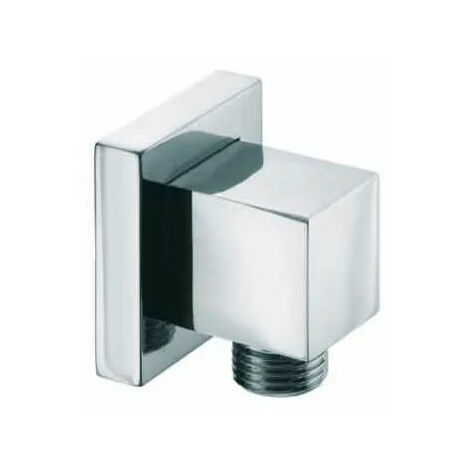 Bossini - Presa D'Acqua Quadra Con Rosone In Ottone Cromato