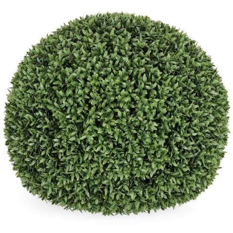 Bosso sintetico "Aptenia" verde, resistente ai raggi solari, realistico -Ø38 cm