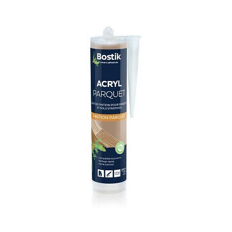 Bostik Acryl Parquet 310ml Gris Anthracite - Bostik