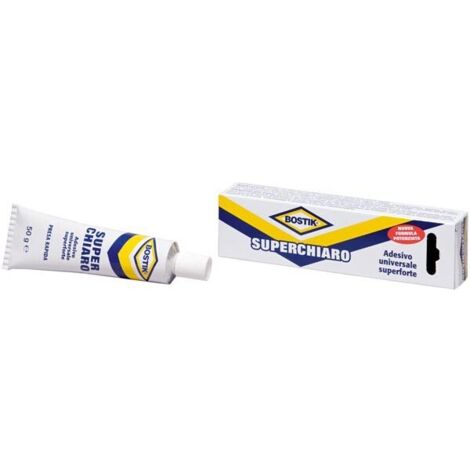 Bostik adesivo colla universale super chiaro 50 gr d2370