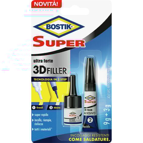 Bostik  adesivo super 3d filler