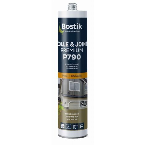 BOSTIK P790 Adhesivo y Sellador Premium Hormigón Gris - 30616374