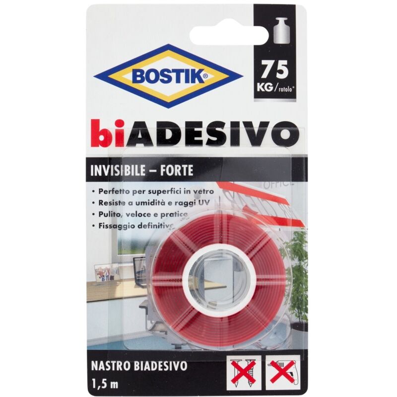 Image of Nastro biadesivo invisibile Bostik mm 19 ml 1,5 4026700656558 edilizia Bostik
