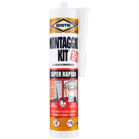 Bostik Cartuccia Montaggio Kit Super Rapido 370 G