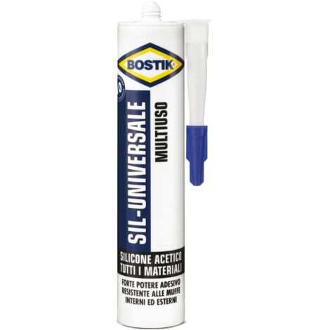 BOSTIK CARTUCCIA SIL.UNIVERS. TRASPAR. ML.280  PZ 24,0