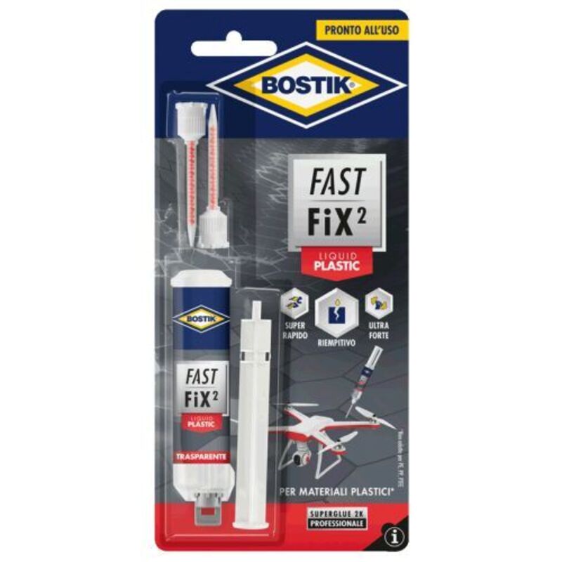 Bostik colla fast fix liquid plastic
