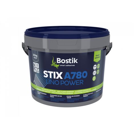 Bostik – Colle acrylique multi-usage 20 kg – Pour linoleum et revêtements naturels – Sans solvant ni phtalate – Coloris Classic cream