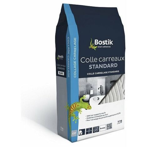 COLLE CARRELAGE POUDRE 25KG BLC.BOSTIK