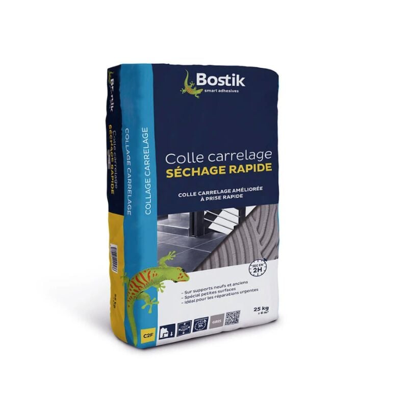 Bostik colle carrelage séchage rapide 25 kg