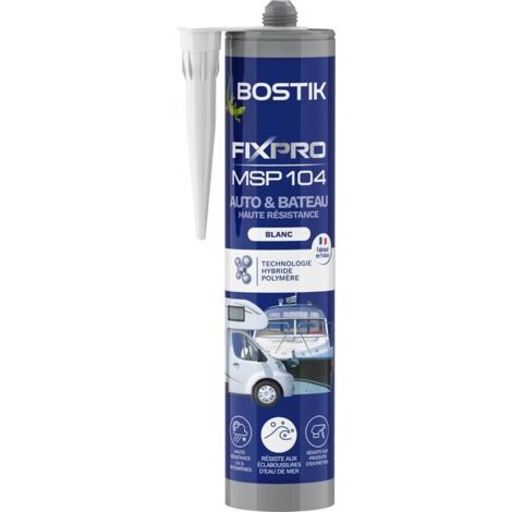 BOSTIK Colle joint int/ext polymere bostik fixpro msp104 auto/bateau blc 290
