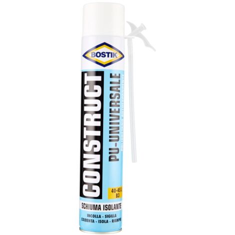 Bostik Construct PU Schiuma Poliuretanica Isolante manuale 750ml