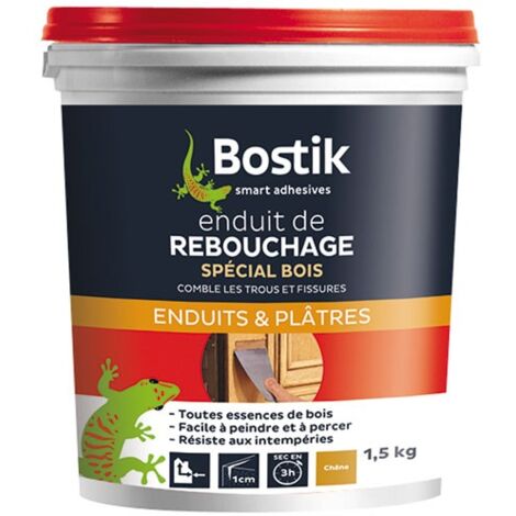 Enduit rebouchage bois pâte 1,5kg