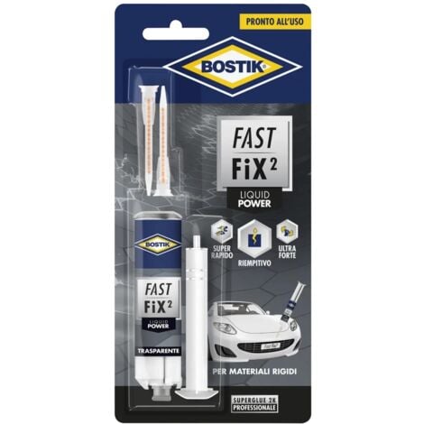Bostik Fast Fix2 Liquid Power - Colla Bicomponente Extra Forte
