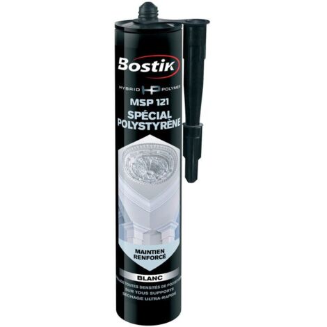 Bostik fixpro msp121 pegamento para juntas de polímero para interior y exterior de poliestireno/molduras 290 Bostik