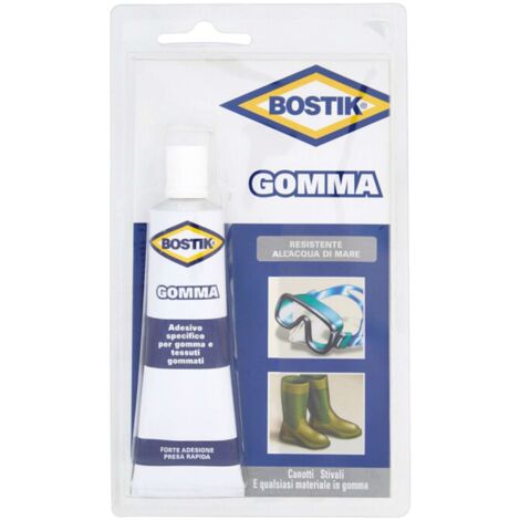BOSTIK GOMMA 50 G BLISTER - 6 pezzi