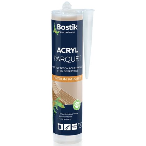 Cartouche de joint acrylique Acryl Parquet Bostik 300ML - Plusieurs modèles disponibles