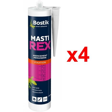 BOSTIK MASTIREX  Conditionnement: Pack de 4 Cartouches