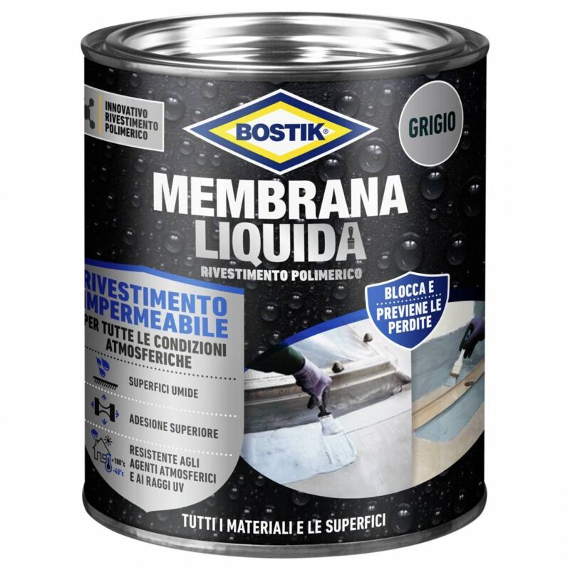 Bostik membrane liquide rev. polyme. 1 kg blanc