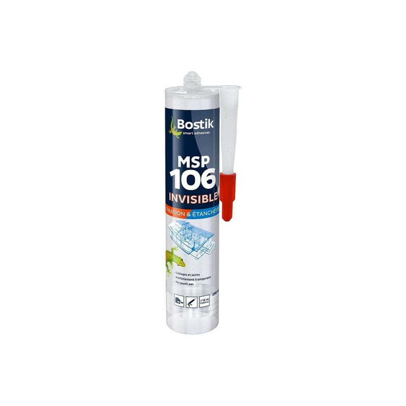 

MSP 106 Sellador Polímero translúcido de fijación y sellado - Bostik