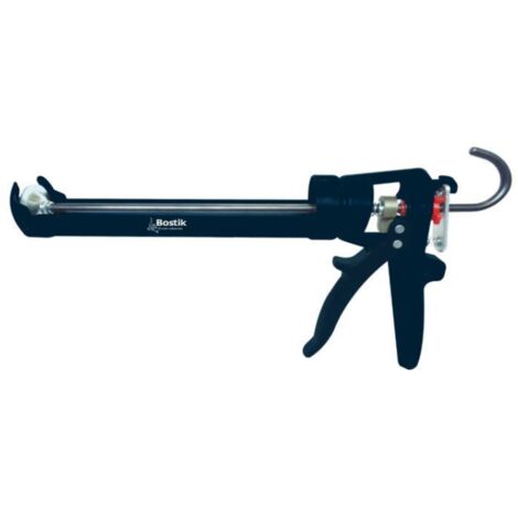 Bostik – Pistolet extrudeur à mastic en acier – Capacité 300 ml – Fonction anti-goutte pour application précise – Pour joints et colles