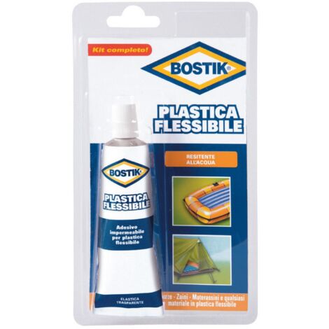 Bostik Plastica Flessibile Tubetto 50 Grammi - 6 Pz