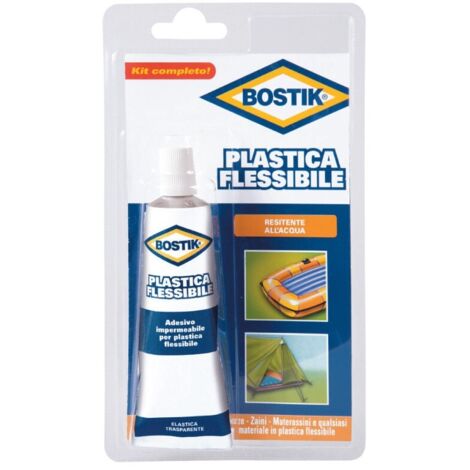 BOSTIK PLASTICA FLESSIBILE TUBETTO 50 GRAMMI  PZ 6,0