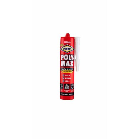 Adesivo e sigillante trasparente Bostik Poly Max Cristal Express  Confezione: 75 grammi