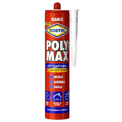 BOSTIK POLYMAX BIANCO CARTUCCIA GR.425  PZ 1,0