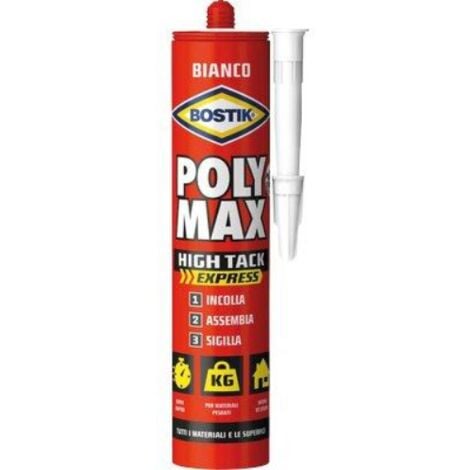 Bostik polymax high tack tubo bianco gr.165