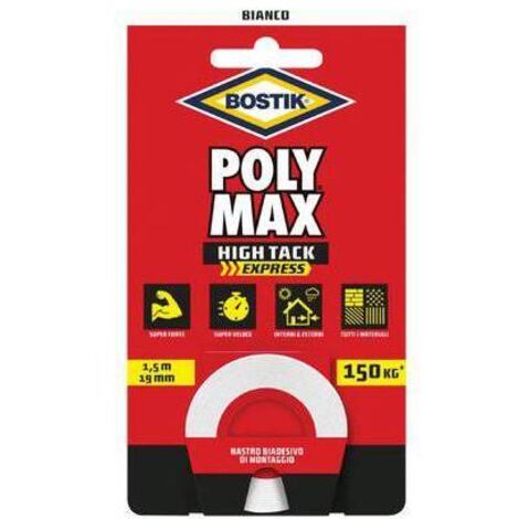 BOSTIK POLYMAX HIGH TACK NASTRO BIADESIVO