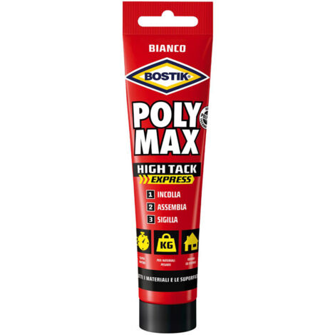 Bostik polymax high tack tubo bianco gr.165
