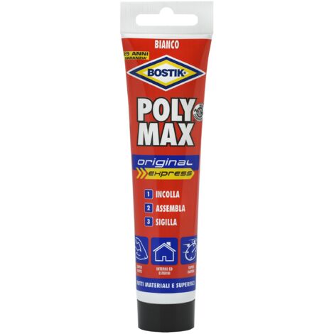 BOSTIK POLYMAX ORIG.EXPRESS BIANCO TUBO 165G  PZ 12,0