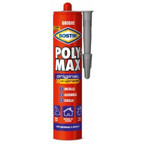 BOSTIK POLYMAX ORIGINAL 425 G GRIGIO CARTUCCIA