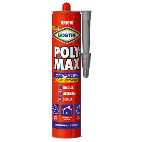 Bostik Polymax Original Grigio Cartuccia 425 G