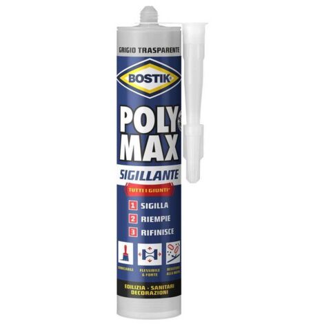BOSTIK POLYMAX SIGILLANTE 280 ML GRIGIO TRAS CART