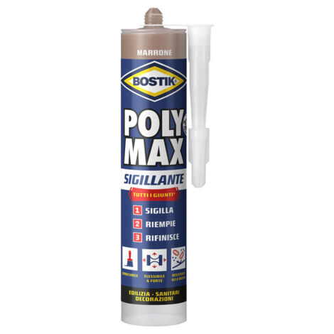 BOSTIK POLYMAX SIGILLANTE 280 ML MARRONE CARTUC- 1,0 pz