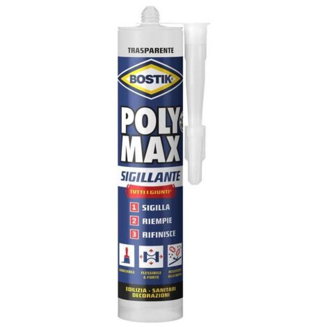 BOSTIK POLYMAX SIGILLANTE 280 ML TRASPARENTE CART