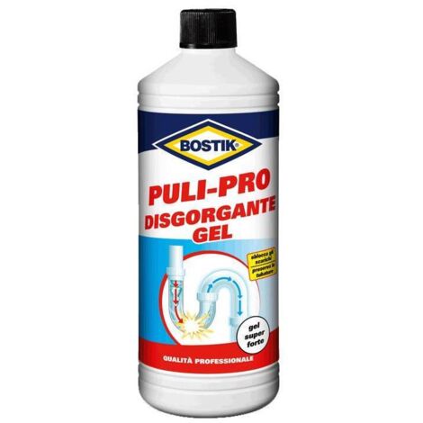 BOSTIK PULI-PRO DISGORGANTE GEL 1 L.. Prezzo per 1 pezzo.
