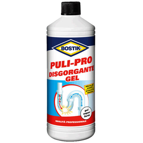 BOSTIK PULI-PRO DISGORGANTE GEL 1 L.  PZ 6,0