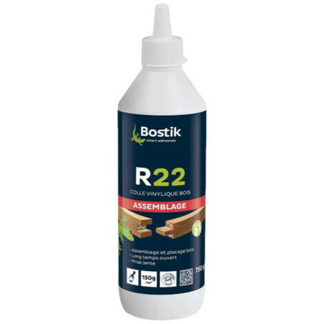 Bostik R22 vinyl wood glue size bottle 750g