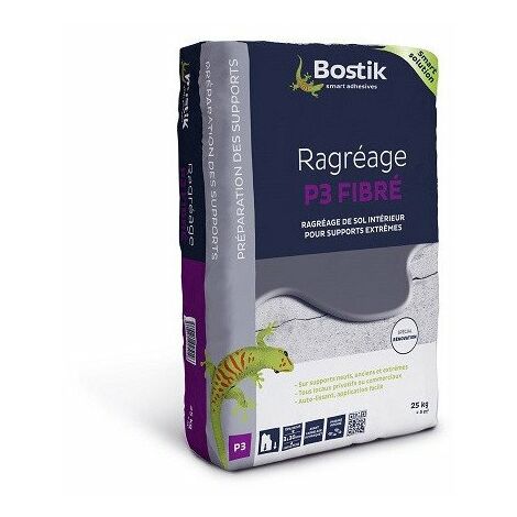 BOSTIK Ragréage P3 fibré25kg - BOSTIK