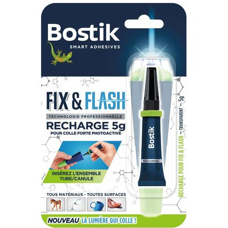 Colle Bostik Fix and Flash 5g rechargeable
