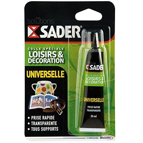 BOSTIK SA 021468 COLLE UNIVERSELLE SOLVANTE TUBE DE 30 ML