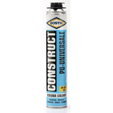 BOSTIK SCHIUMA POLIURETANICA 750 ML P/PISTOLA 12 PZ