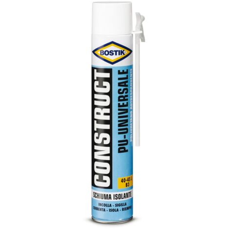 BOSTIK SCHIUMA POLIURETANICA ML.750. Prezzo per 1 pezzo.